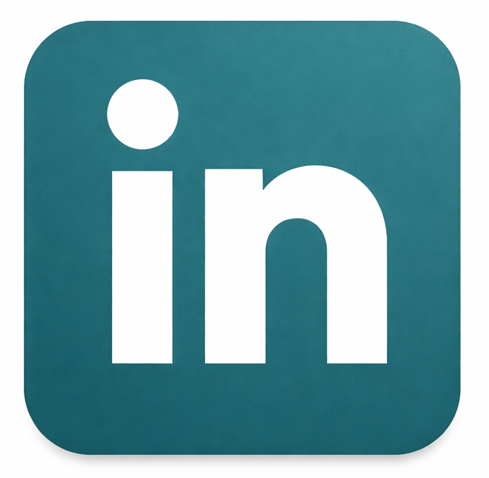 A LinkedIn logo which redirects to DuckWorx' LinkedIn business profile